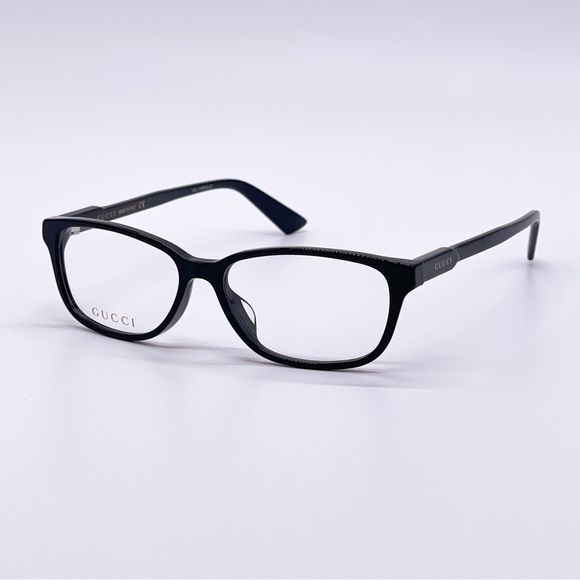 NEW GUCCI GG0493OA 001 BLACK WOMEN’S EYEGLASSES - Picture 2 of 7